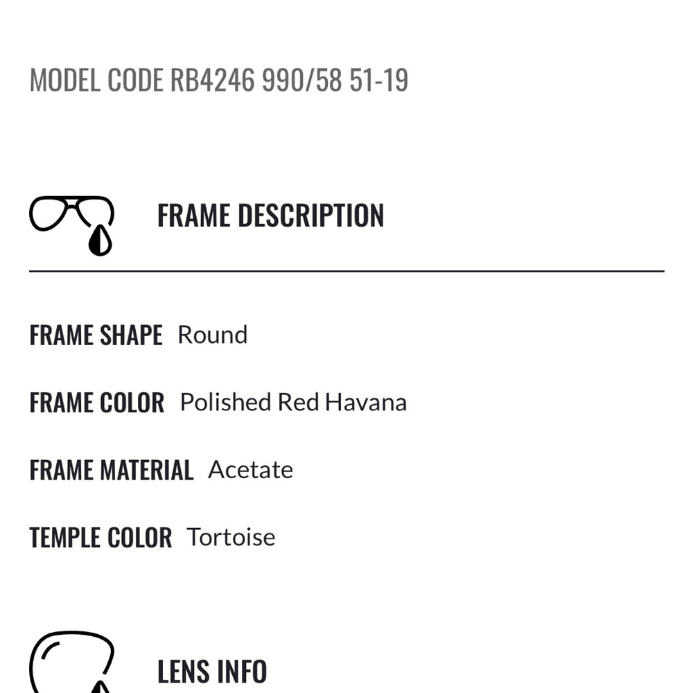 Ray-Ban Tortoise Shell Sunglasses - Picture 6 of 6